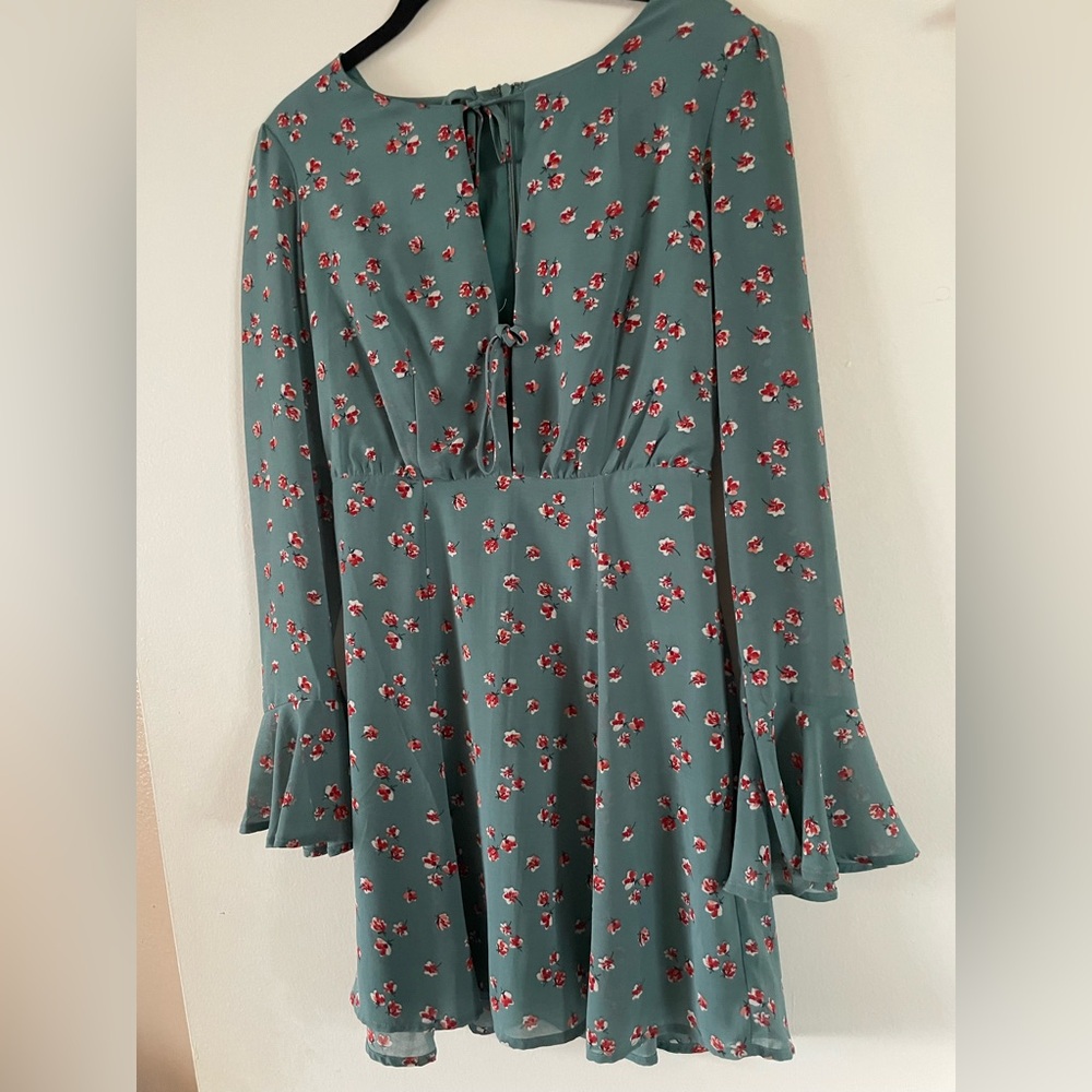 Floral Long Sleeve Dress